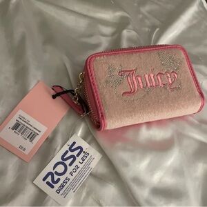Juicy Couture Pink and Cream Wallet